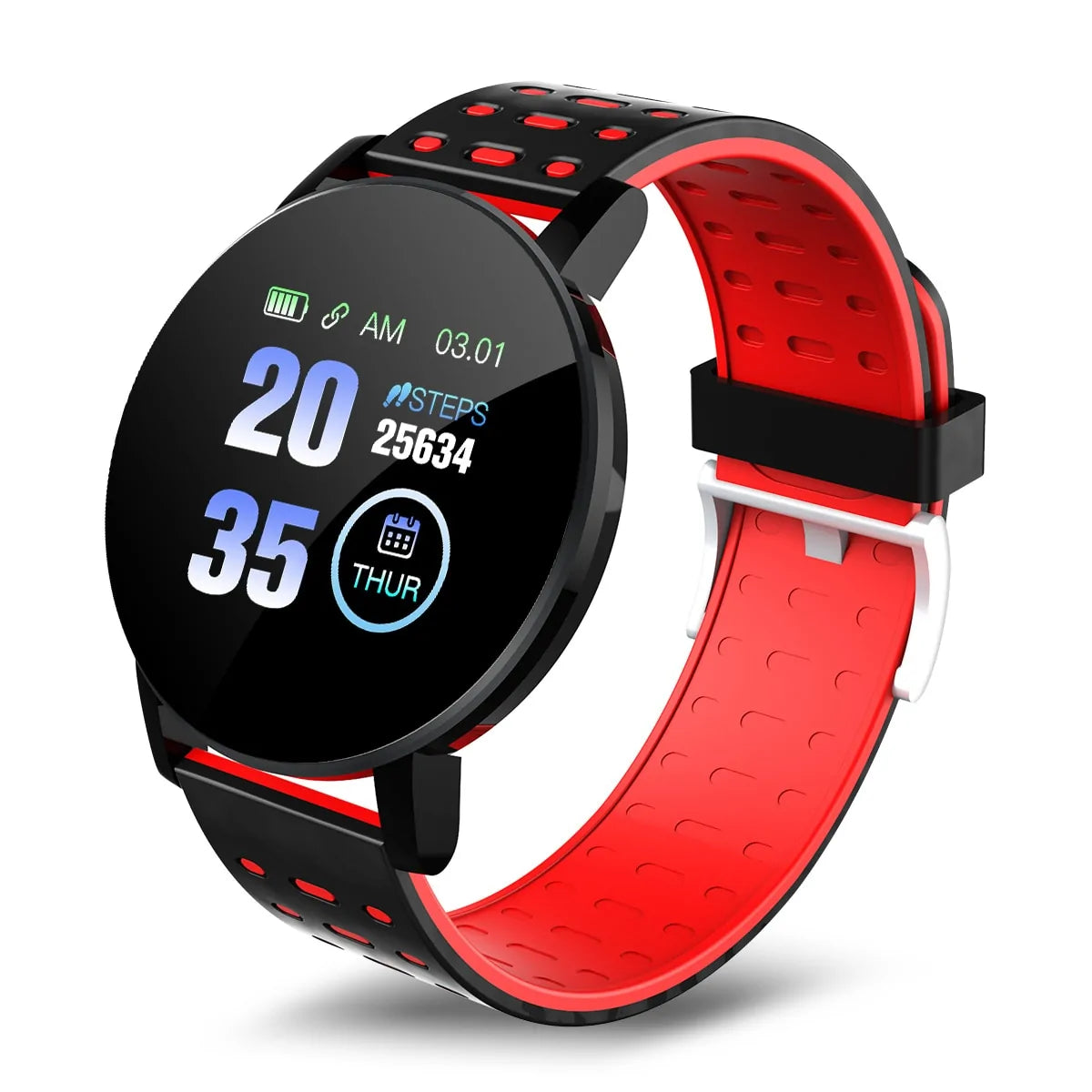 2021 Bluetooth Smart Watch with Blood Pressure Monitoring for Android iOS Smartphones