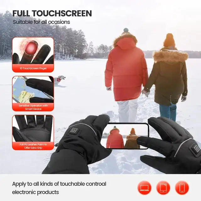 Heated Gloves Battery Powered