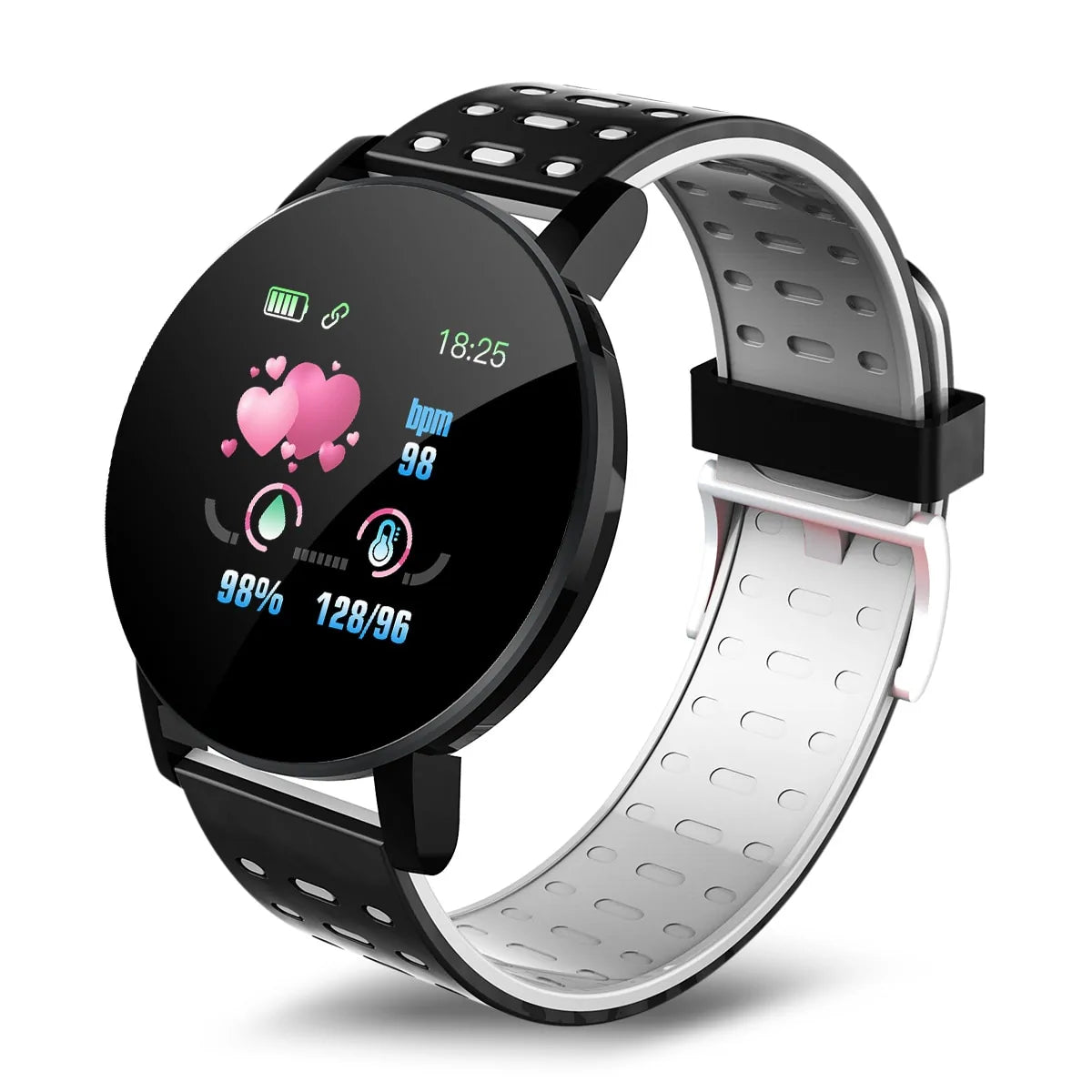 2021 Bluetooth Smart Watch with Blood Pressure Monitoring for Android iOS Smartphones