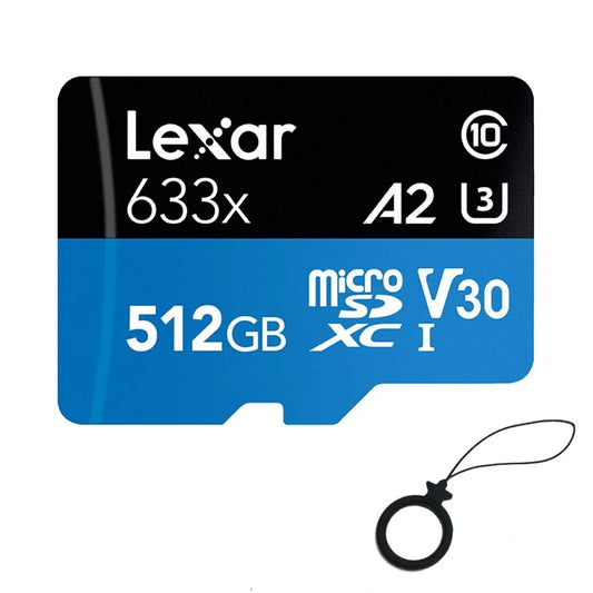 Lexar 633x Micro SD Cards: Various Capacities, High Speed