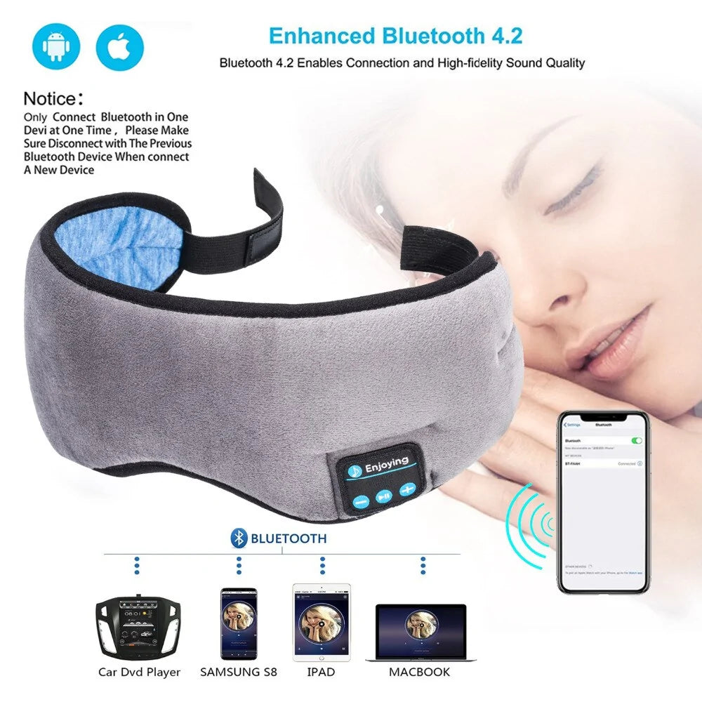 Wireless Bluetooth Earphone Sleep Mask