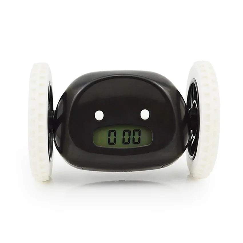 Runaway Wheels Alarm Clock