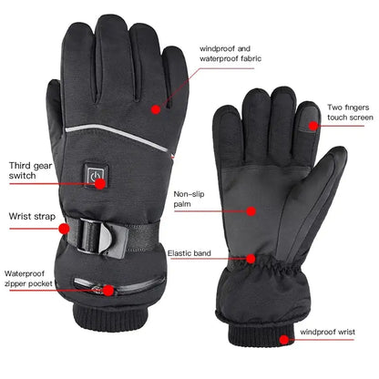 Heated Gloves Battery Powered